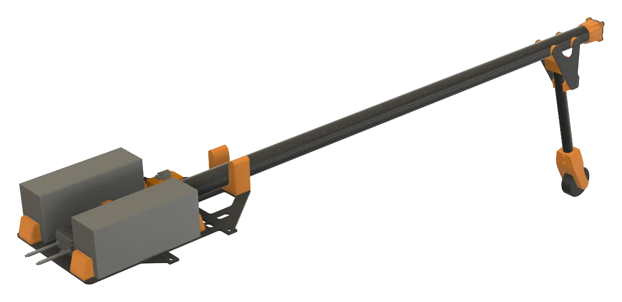 eHelp harness unit, Fusion 360 render