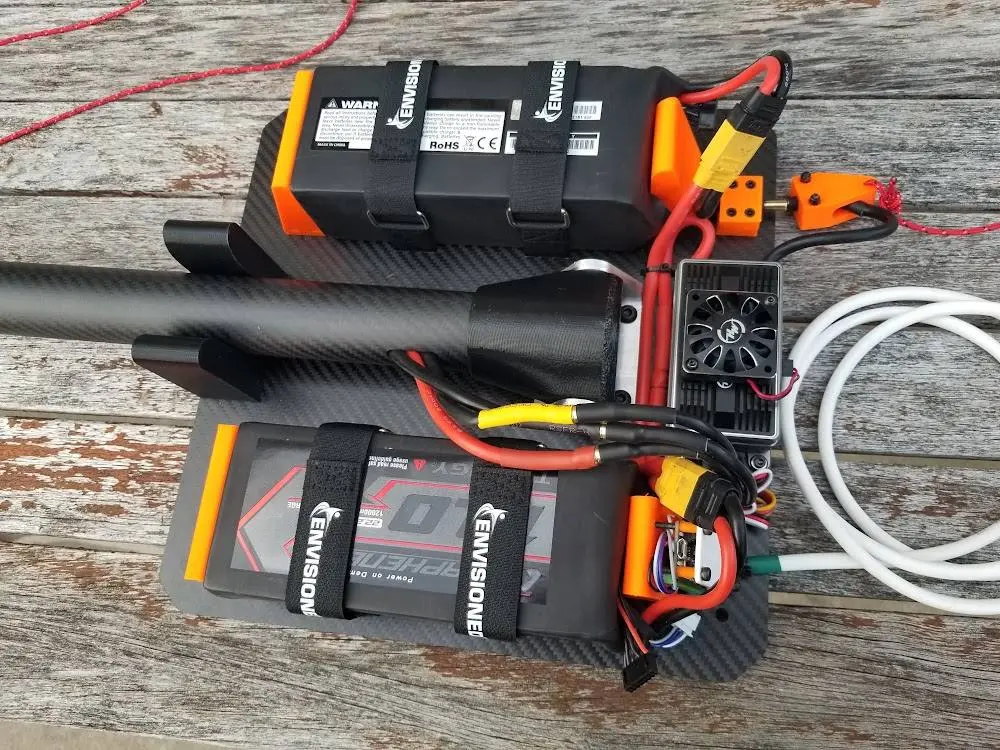 Batteries and ESC wiring